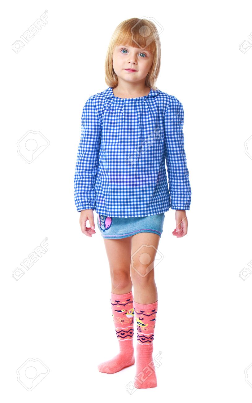 little girls jean skirt