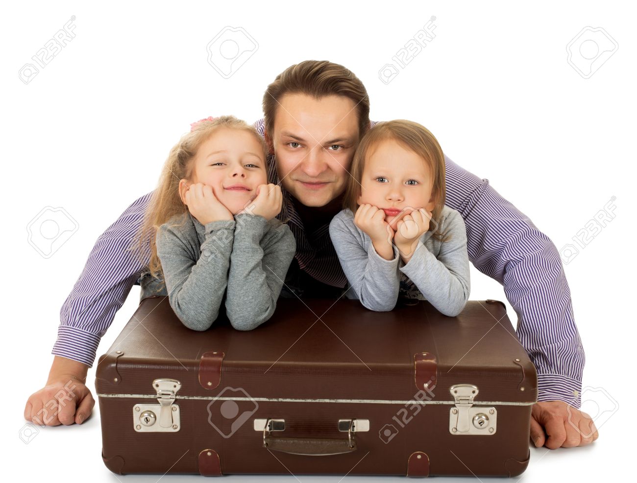 Téléchargement gratuit Images Photo Humoristique Papa Fun Et Deux Petites Filles Adorables Et actualisé par