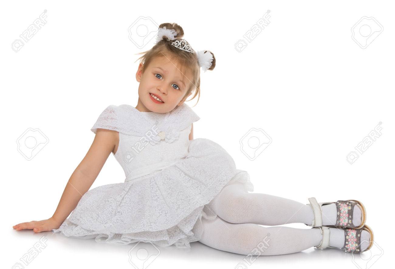 little girl stocking