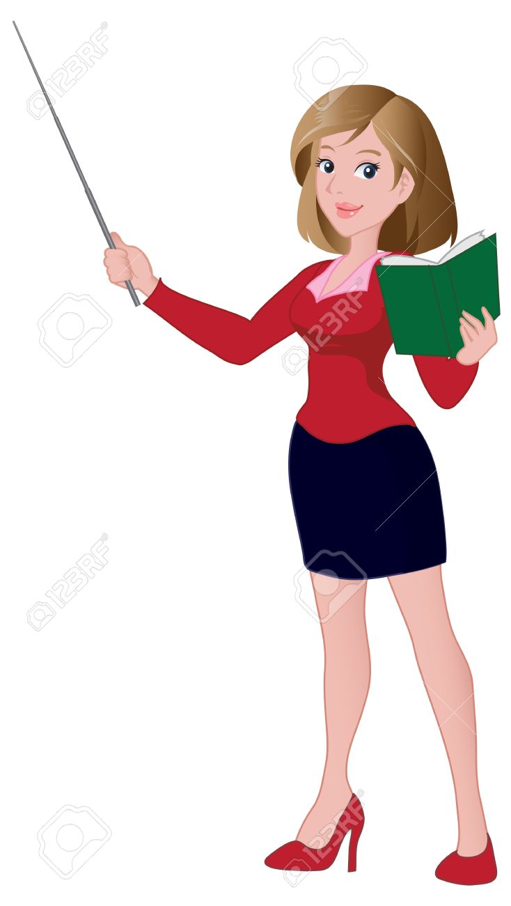 美しい女性教師 講演を行います のイラスト素材 ベクタ Image 美しい女性教師 講演を行います のイラスト素材 ベクタ Image