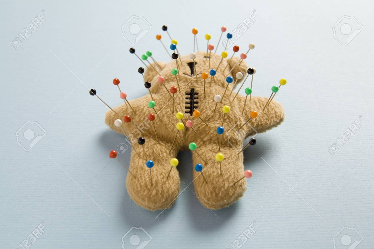 voodoo doll teddy bear