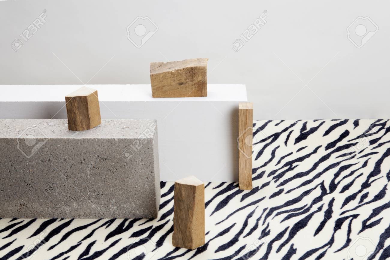 raw wood blocks