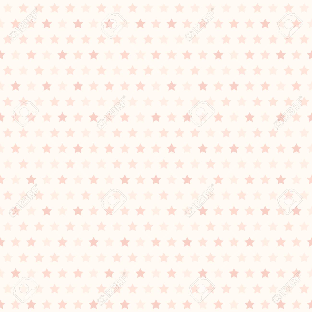 星のパターンを上昇しました シームレスなベクトルの背景 光のピンクの背景につ星の評価を上昇 のイラスト素材 ベクタ Image