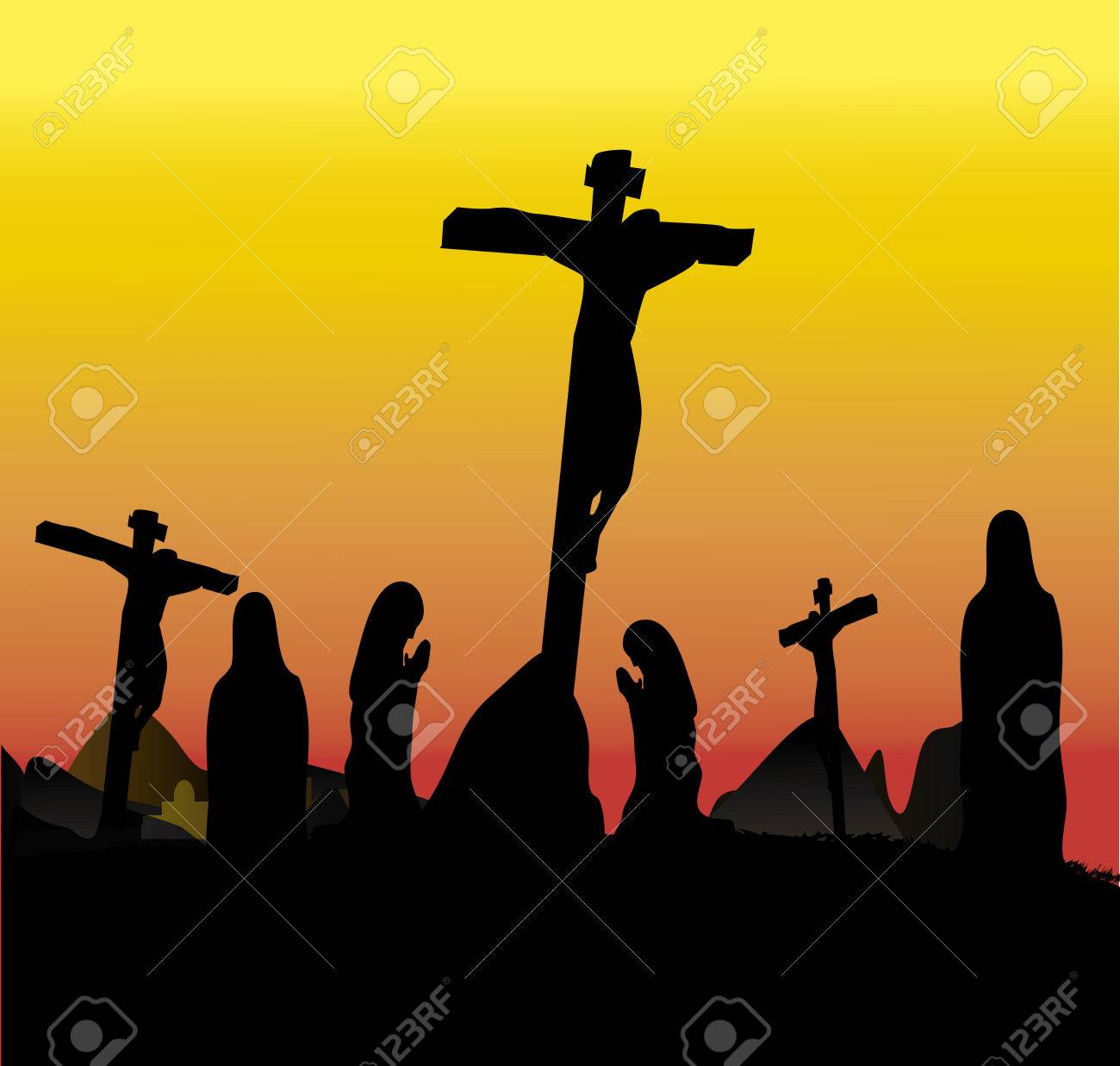 three crosses crucifixion jesus christ stock photo picture and