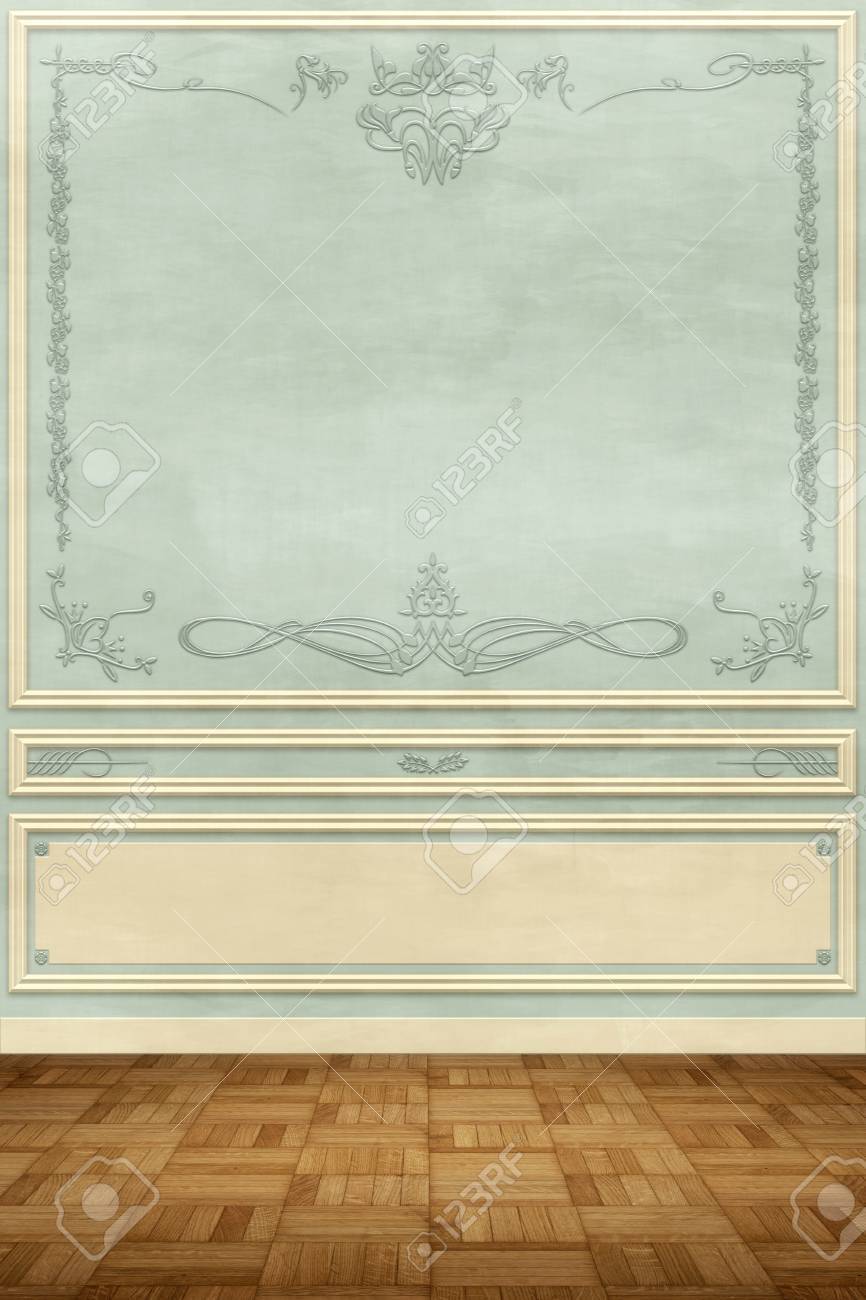 Diseno De Lujo De Pared Con Tallas Fotos Retratos Imagenes Y