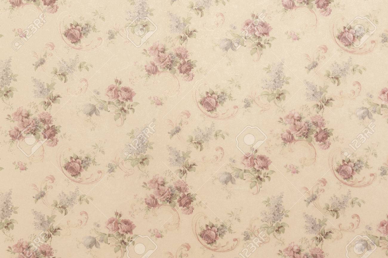背景の壁の質感の花背景パターン の写真素材 画像素材 Image
