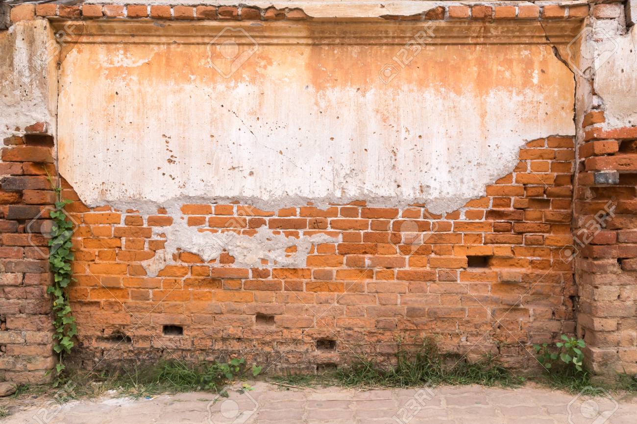 汚れたレンガ壁や床のテクスチャ の写真素材 画像素材 Image