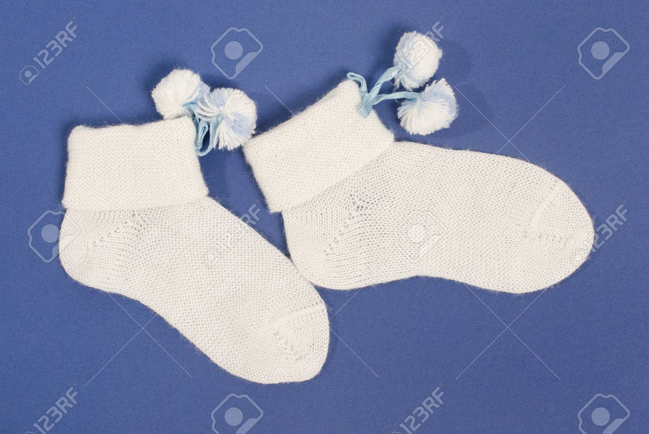 baby boy white socks