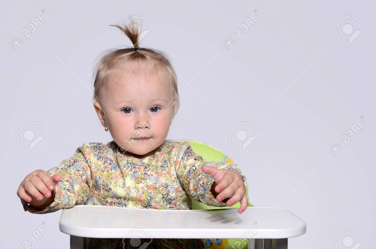 baby girl high chair