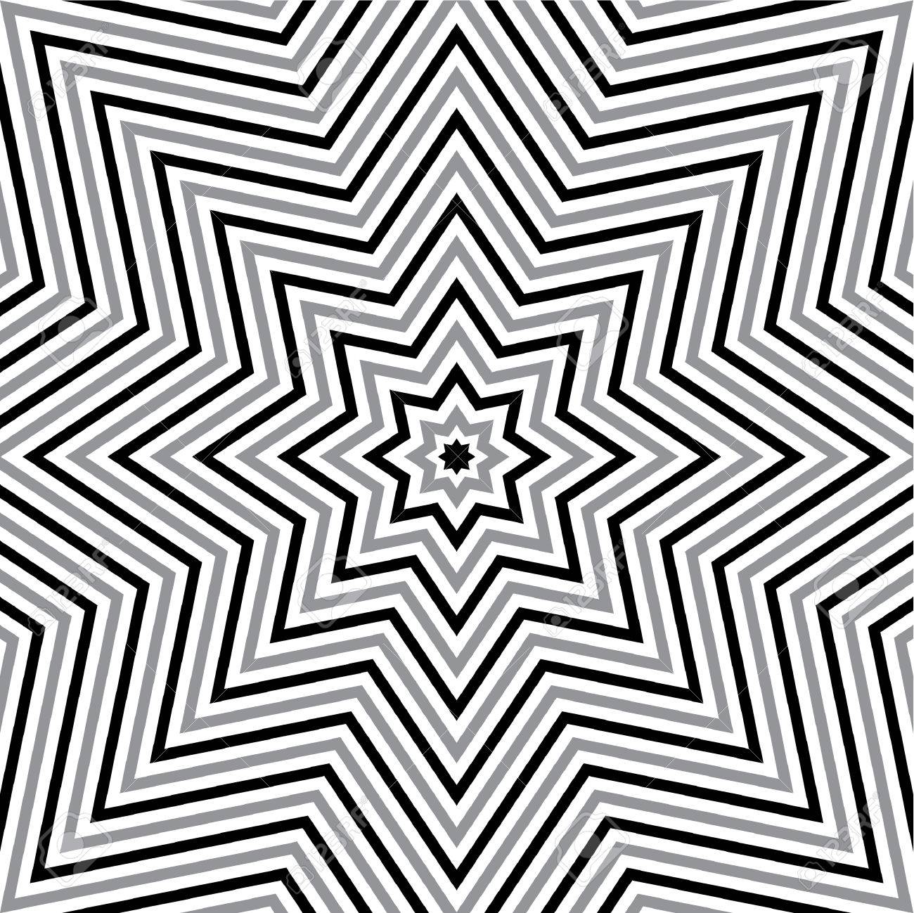 Vector vintage black and white striped background