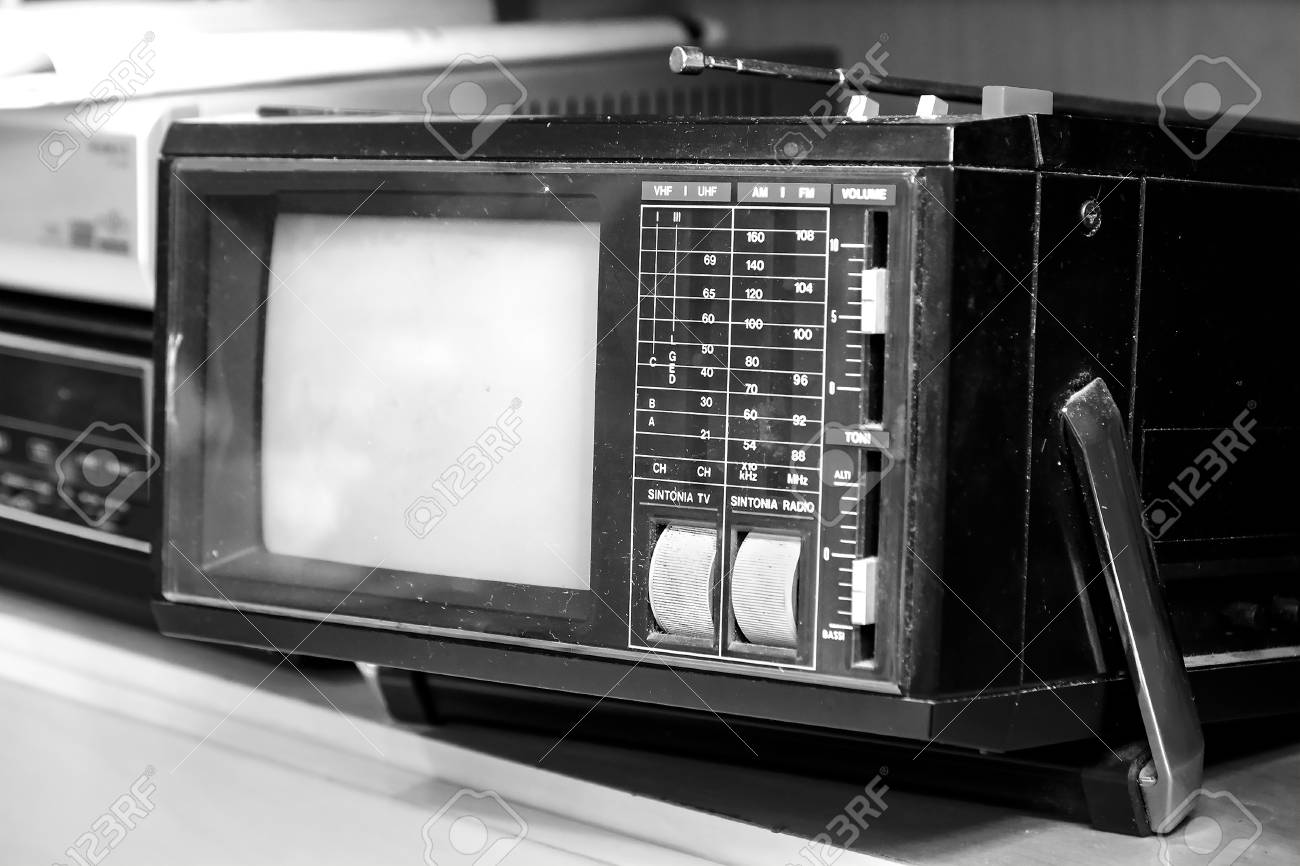 Portable Tv Old Retro Vintage Background Black And White Stock Photo Picture And Royalty Free Image Image 66185333 Nature background flower icons black white decor. portable tv old retro vintage background black and white stock photo picture and royalty free image image 66185333
