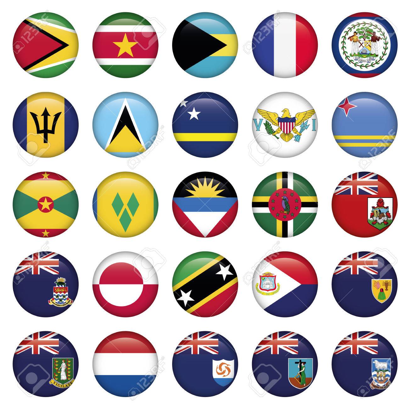 American Flags Soft Round Buttons Includes 300 Dpi Jpg Illustrator Royalty Free Cliparts Vectors And Stock Illustration Image