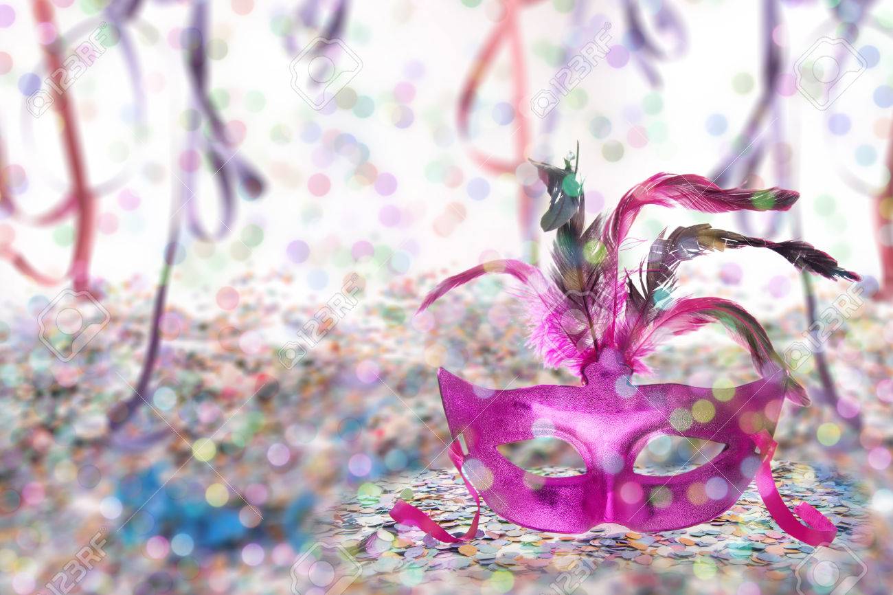 carnival party theme background mask signature party theme background