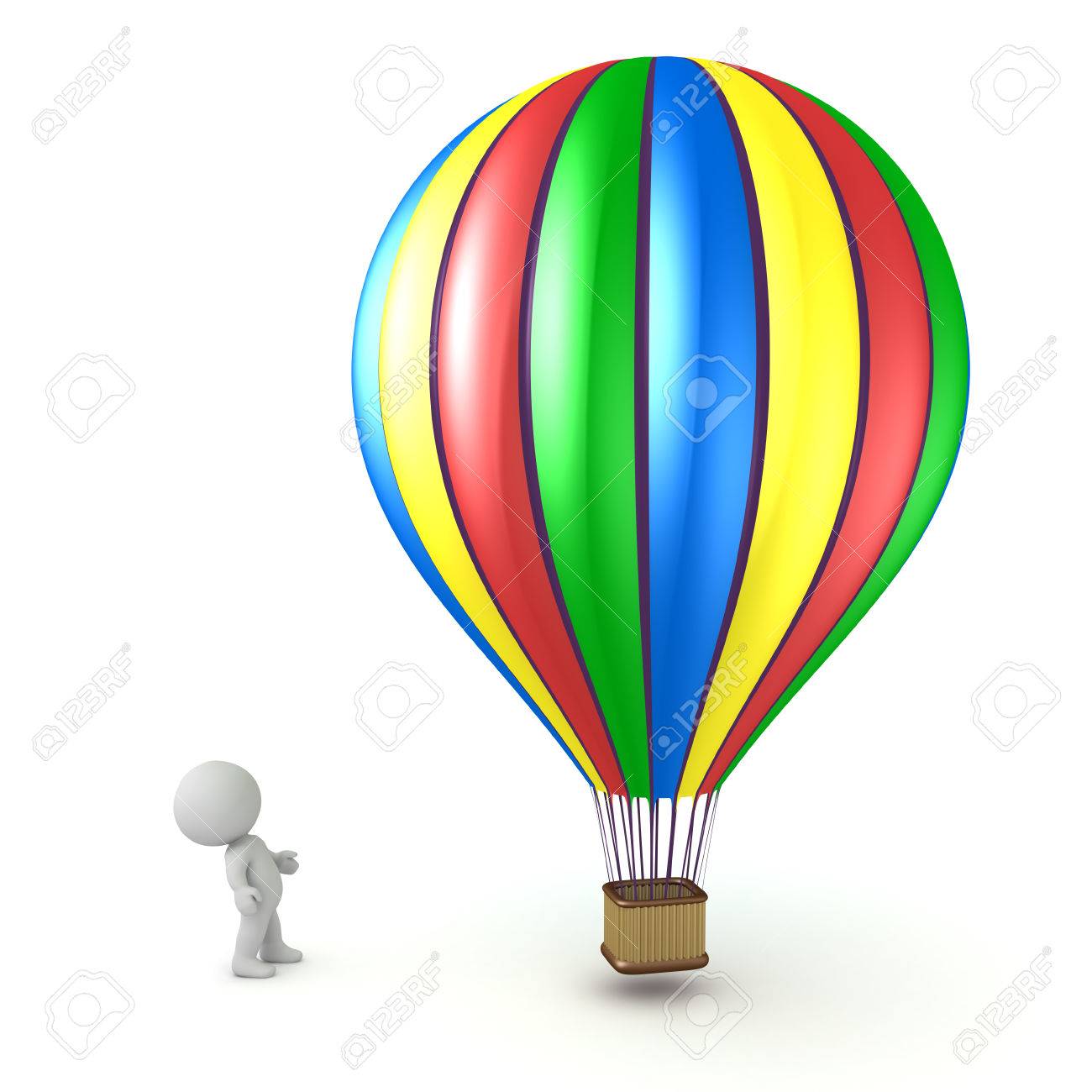 small hot air balloon