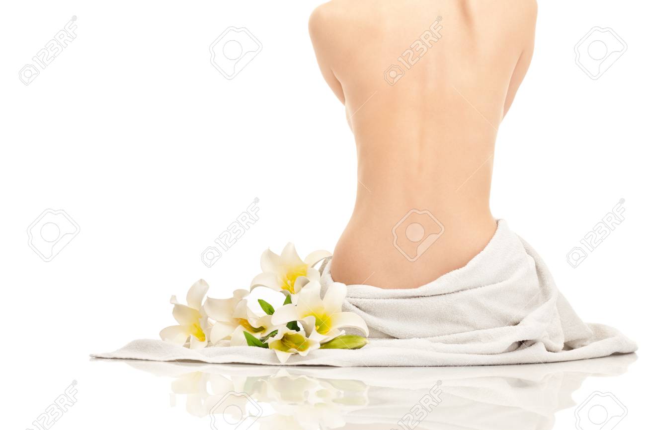 beautiful young woman ready for spa treatment - 9569103 beautiful young woman ready for spa treatment - 9569103