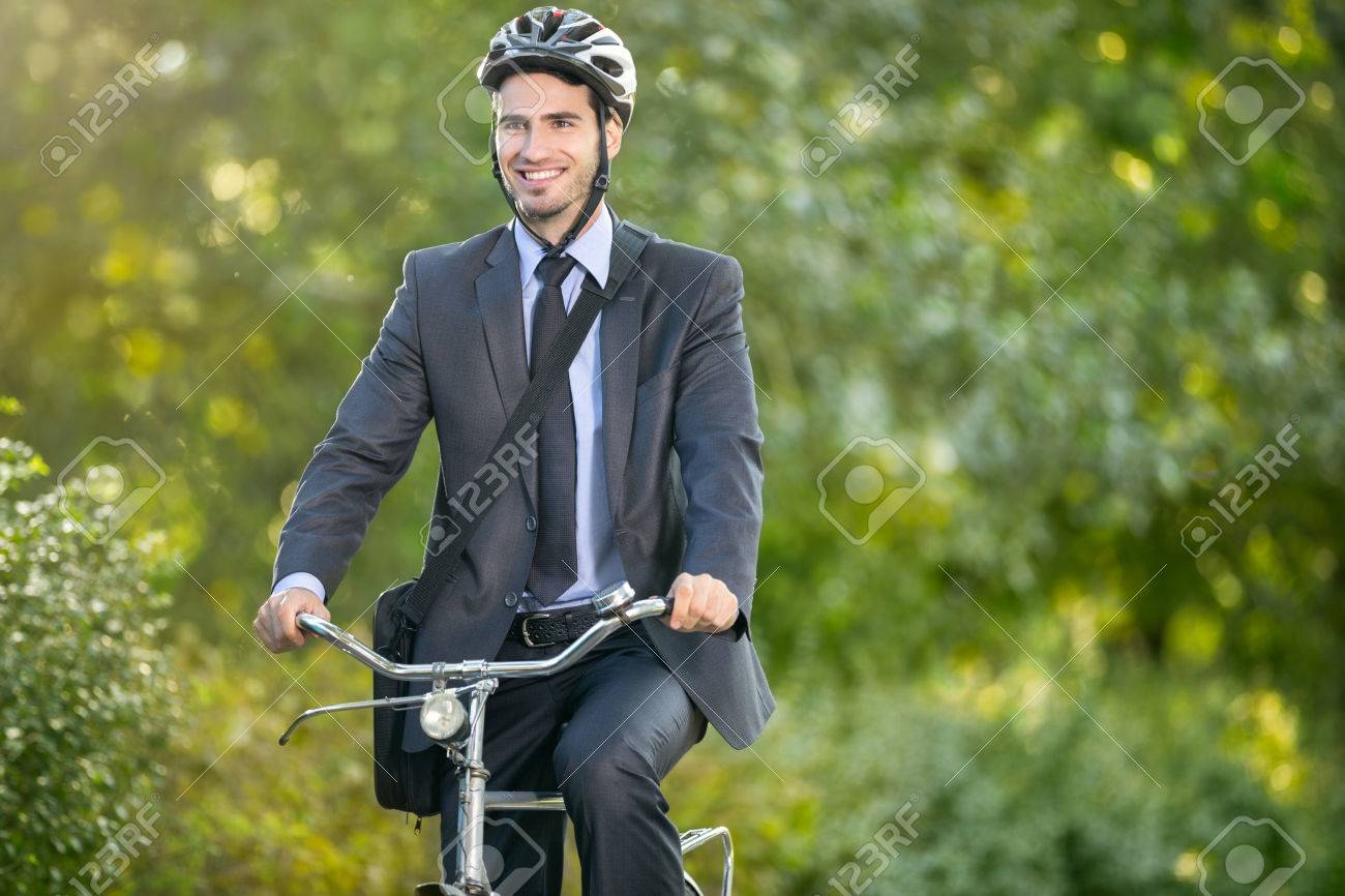 bike helmet man