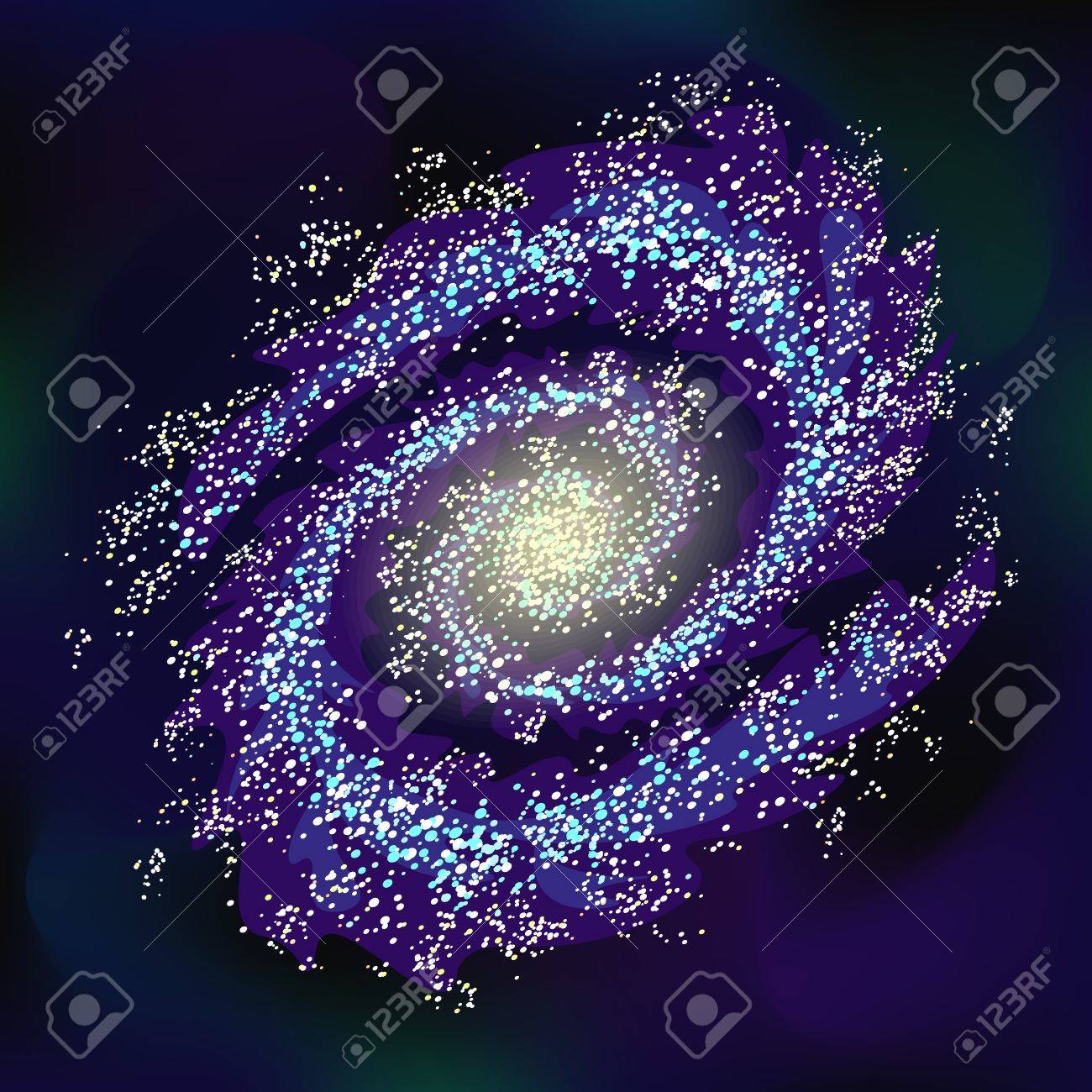 galaxy really transparent vector galaxy effect spiral galaxy