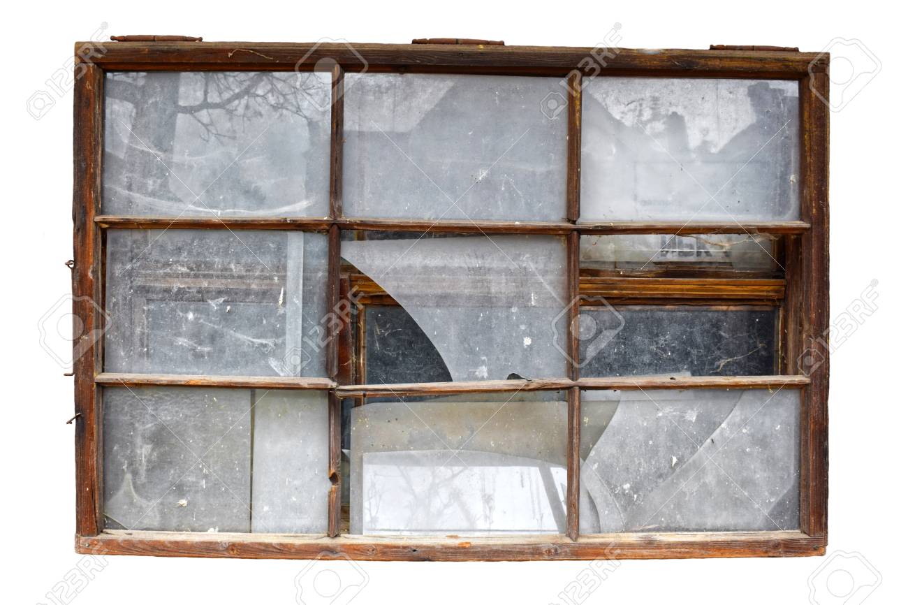 Old Broken Windows In Transparent Or White Background Wooden Stock Photo Picture And Royalty Free Image Image 99840054