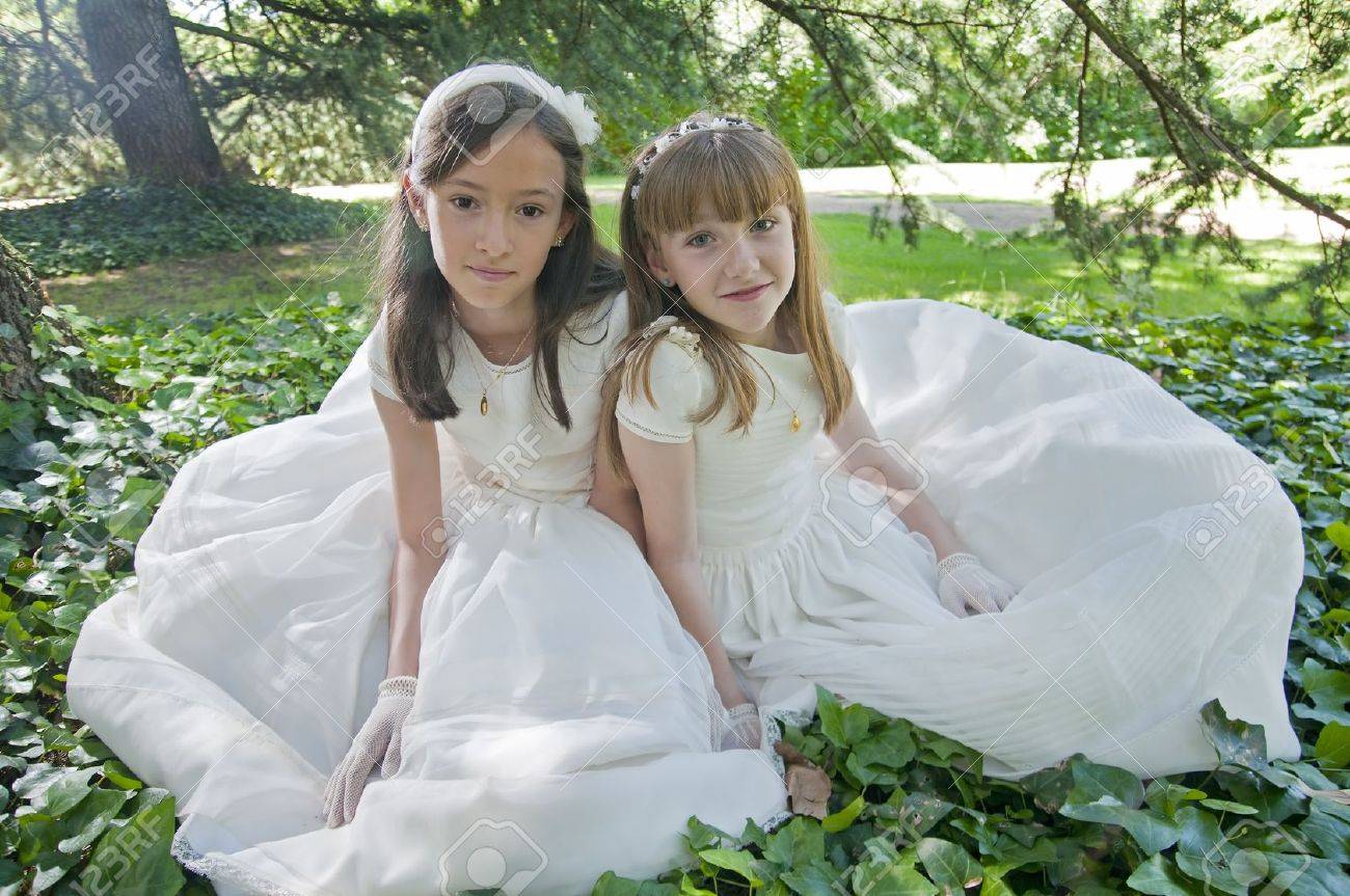 robe blanche communion fille