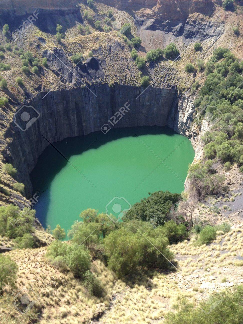 キンバリー 南アフリカ共和国の大きな穴 の写真素材 画像素材 Image 7706
