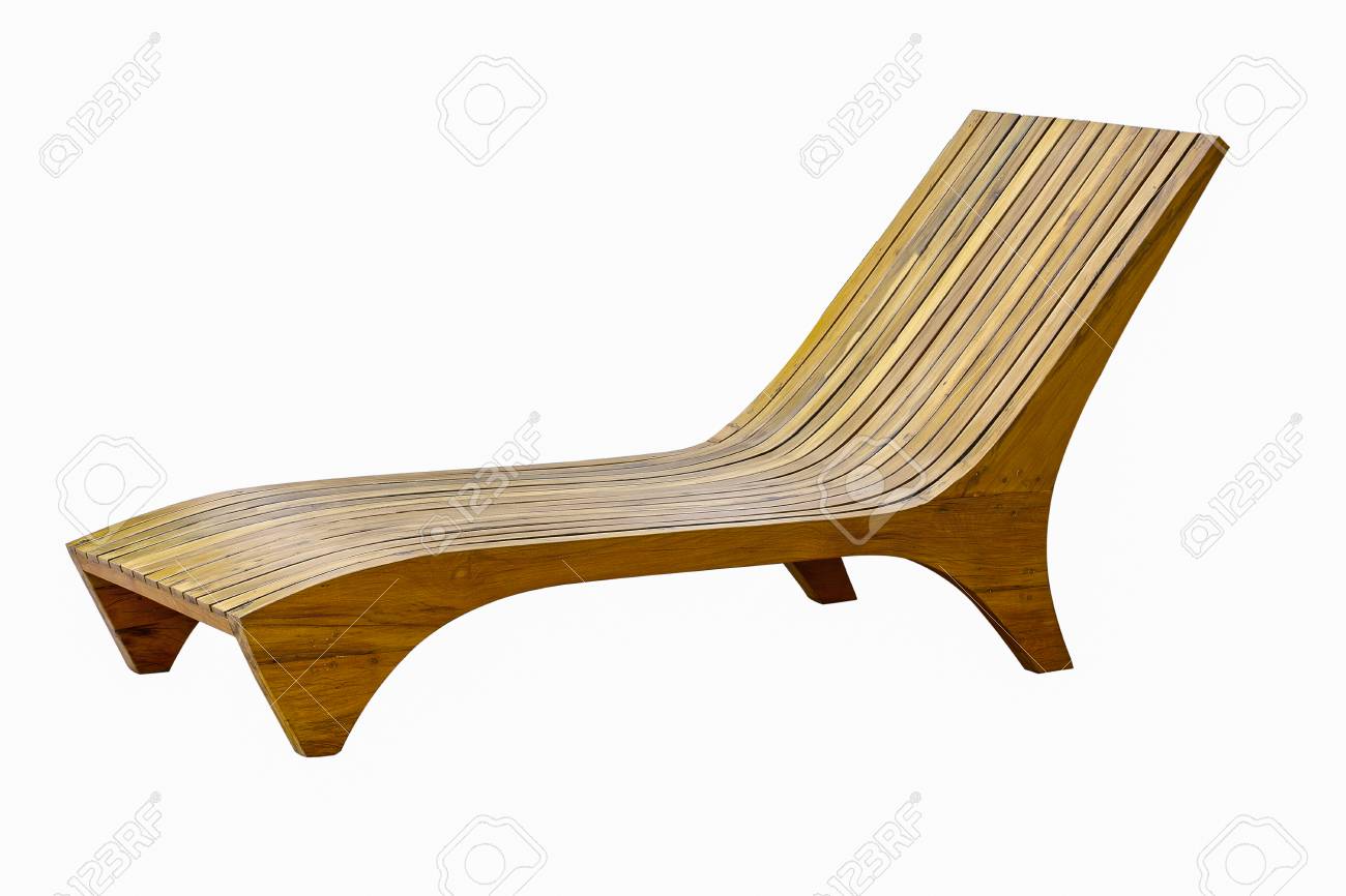 wooden loungers