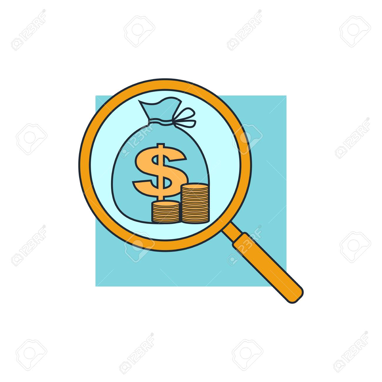 Finance Analysis Icon Royalty Free SVG, Cliparts, Vectors, and Stock  Illustration. Image 50668138., image size:1300x1300
