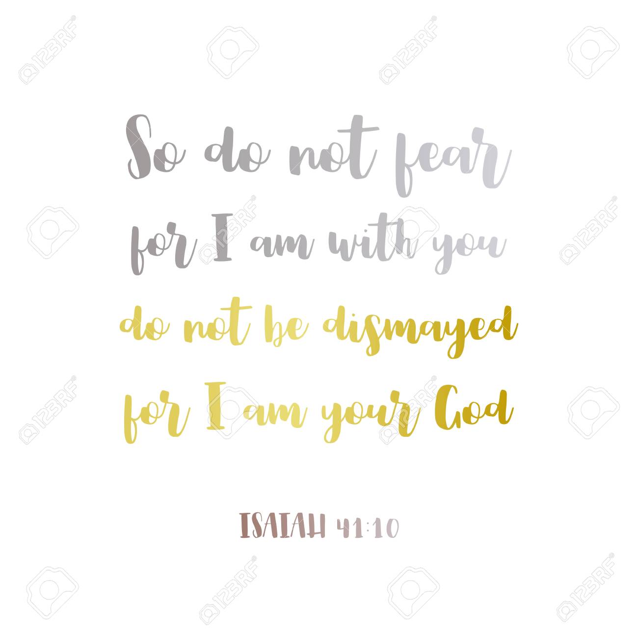 isaiah 41 10 catholic bible