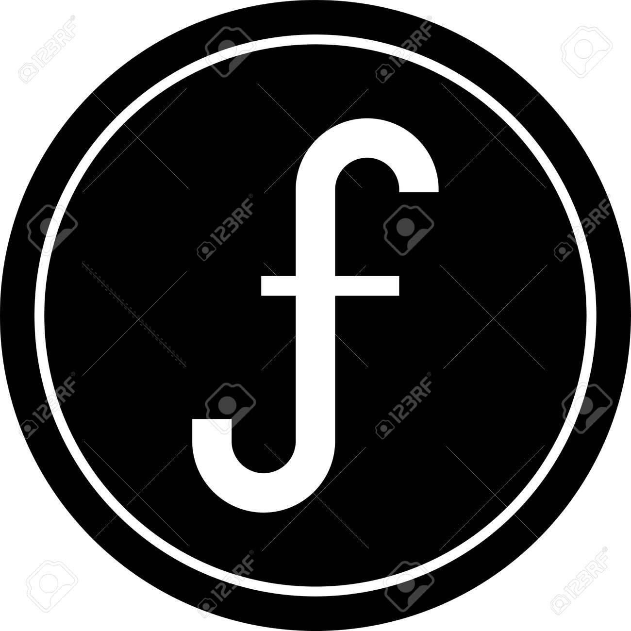 Aruban Florin Coin Vector Icon, Currency Of Aruba Royalty Free SVG,  Cliparts, Vectors, and Stock Illustration. Image 158142424.