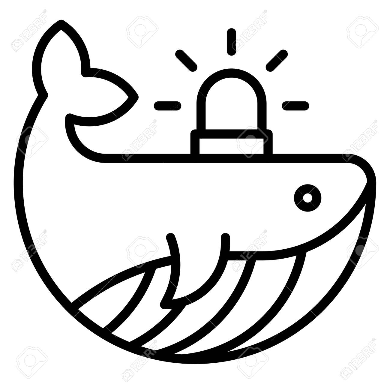 クジラアラートアイコン、暗号通貨関連のベクトル図のイラスト素材・ベクター Image 183402393