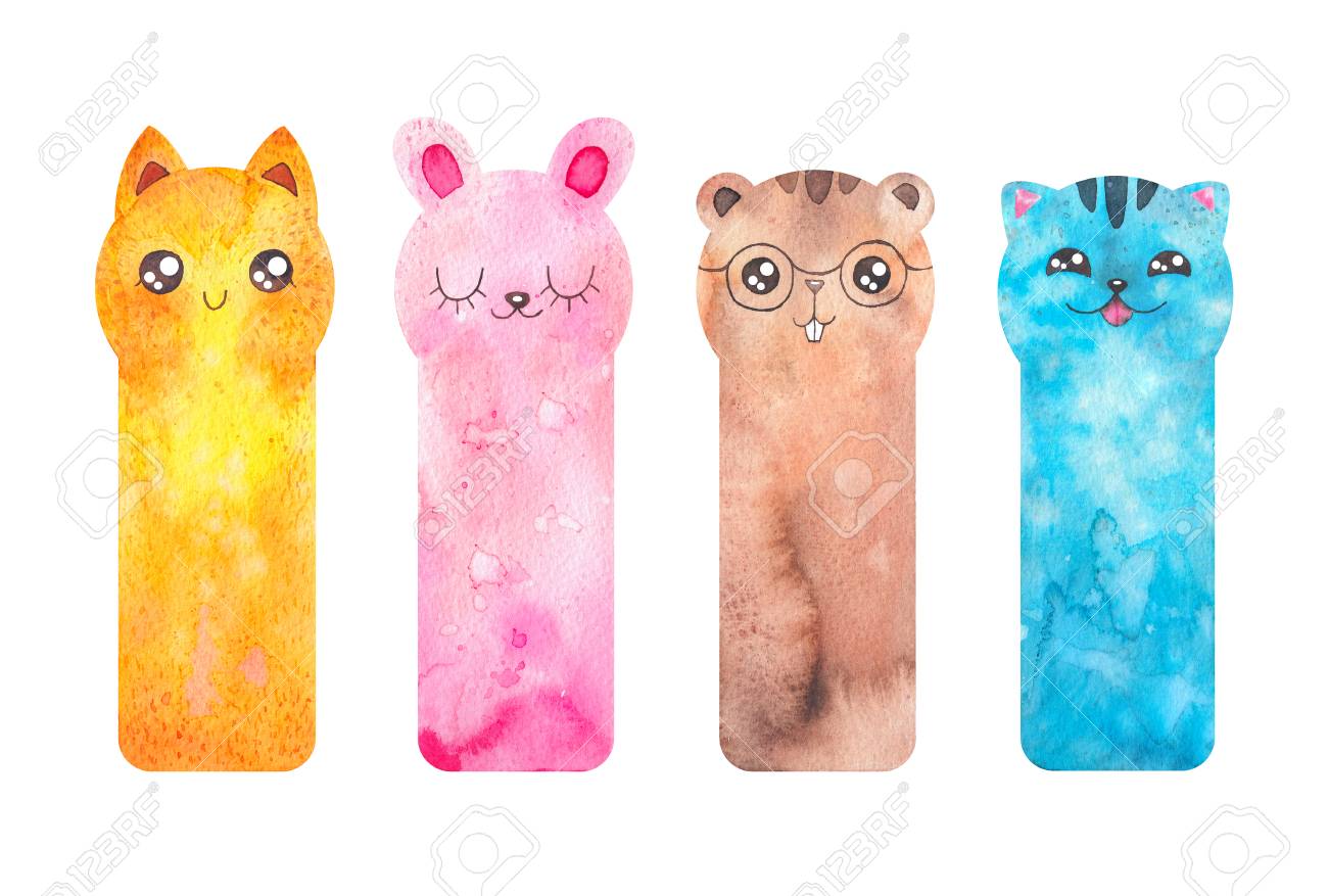 Printable bookmarks with lovely cartoon pets - fox, cat, rabbir,.. picture regarding Cute Bookmarks Printable identify Printable bookmarks with lovable cartoon pets - fox, cat, rabbir,..