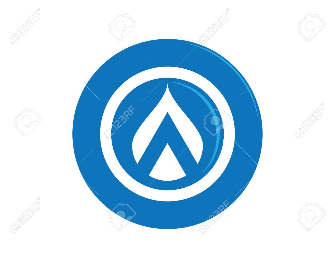 water drop template illustration design royalty free cliparts