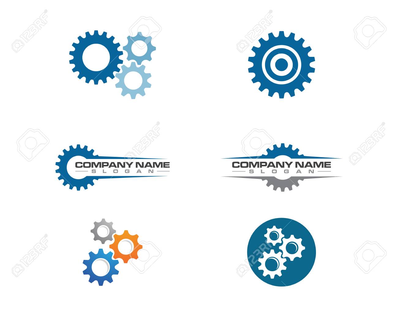 Gear Logo Template vector icon illustration design - 88846736 Gear Logo Template vector icon illustration design - 88846736