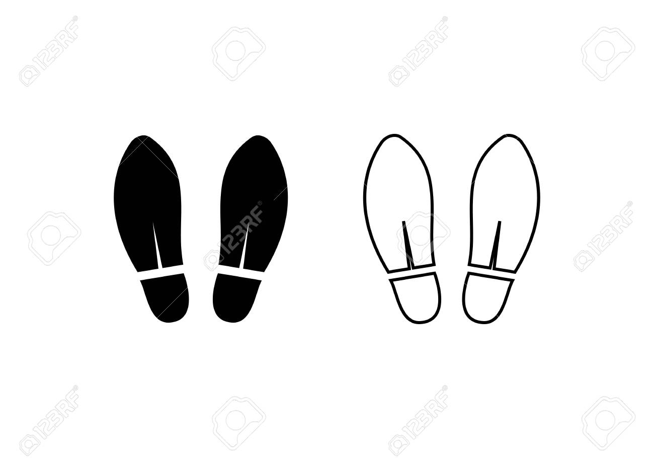 men shoes vector