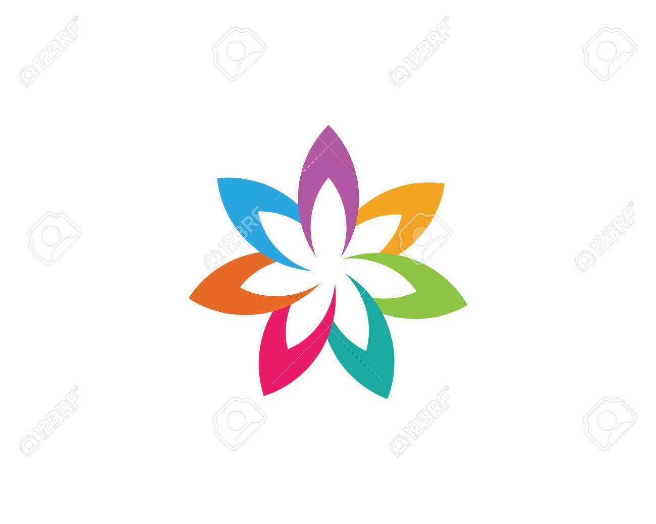 Beauty Vector Lotus Flowers Design Logo Template Icon Royalty Free SVG,  Cliparts, Vectors, and Stock Illustration. Image 107941686., image size:1300x1040