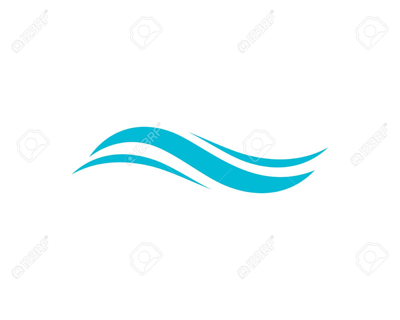 Water Wave Icon Vector Illustration Design Logo Royalty Free Cliparts Vectors And Stock Illustration Image 113046849