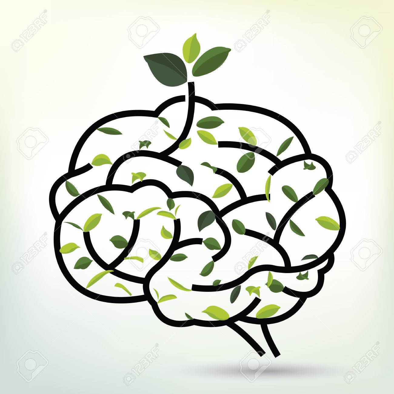 緑の葉と肺 黒の概要の図 人間の肺 医療フラット イラスト 健康管理 木の枝のように肺 葉と枝 のイラスト素材 ベクタ Image