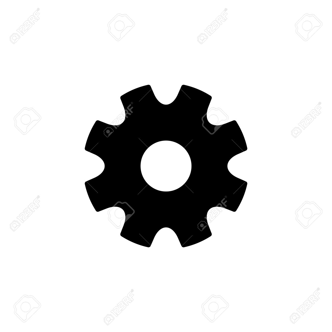 Setting Icon Vector For Web And Mobile App. Cog Settings Sign And Symbol.  Gear Sign Клипарты, SVG, векторы, и Набор Иллюстраций Без Оплаты  Отчислений. Image 191773149
