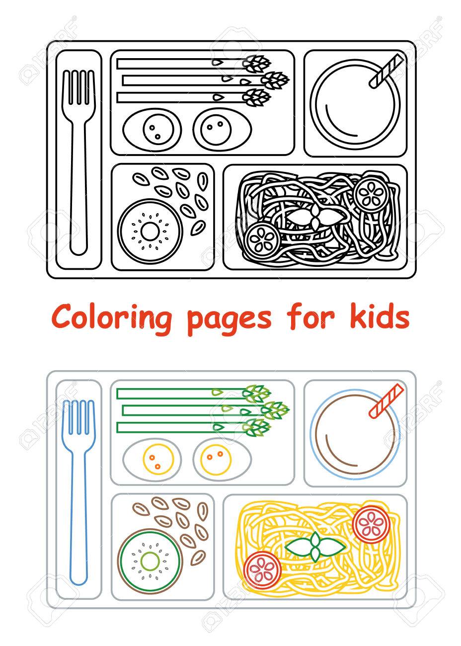 official store retail prices buying cheap Dibujos para colorear para niños. Bandeja del almuerzo. Estilo de línea. Ilustración del vector official store retail prices buying cheap Dibujos para colorear para niños. Bandeja del almuerzo. Estilo de línea. Ilustración del vector