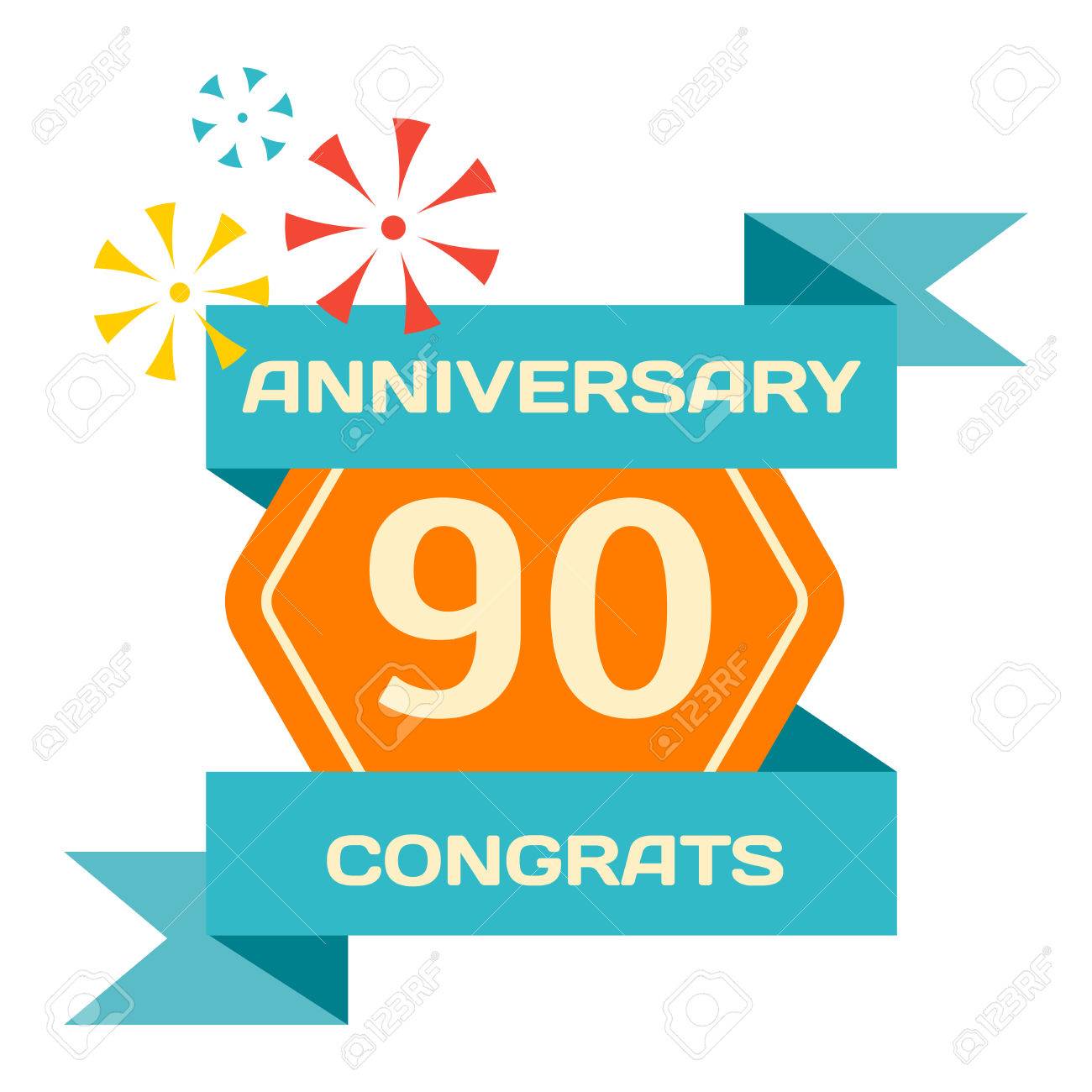 anniversary banner design