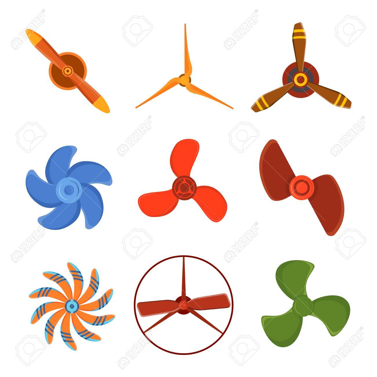 Turbinas Iconos Ventilador De Hélice Equipos De Tecnología Turbinas Iconos Ventilador De Hélice Equipos De Tecnología