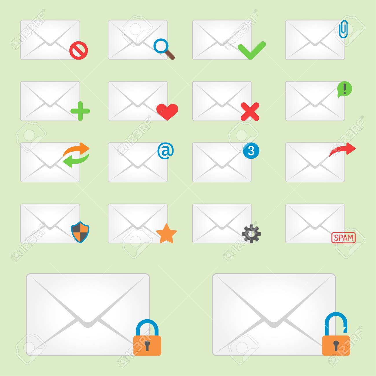 E Mail Envelope Capa Icones Comunicacao E Escritorio Correspondencia Blank Cover Endereco Design Papel Vazio Cartao Negocio Escrever Mensagem Ilustracao Vetorial Ilustraciones Vectoriales Clip Art Vectorizado Libre De Derechos Image 76314700