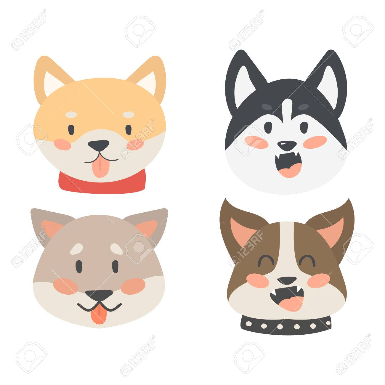 funny cartoon dog character
