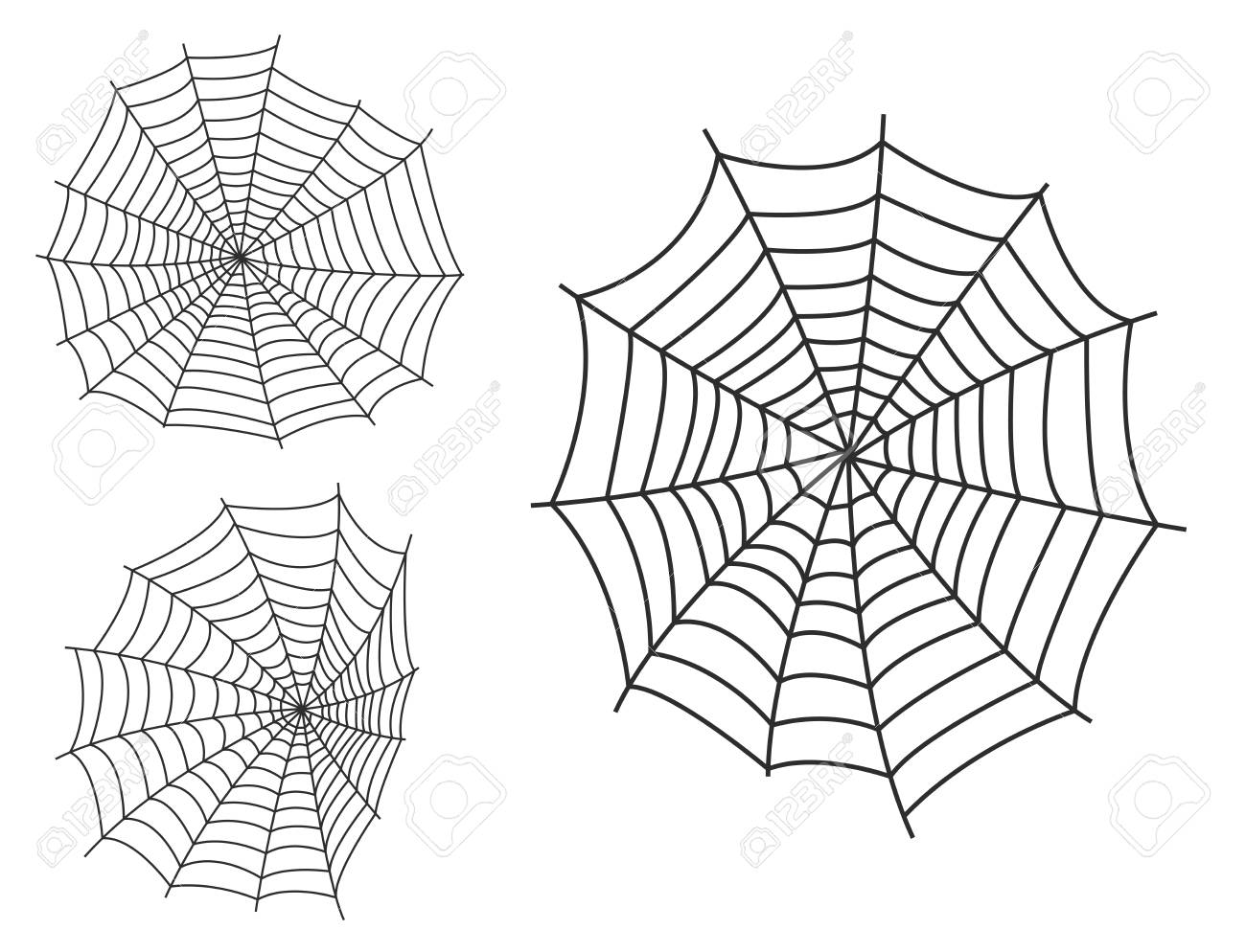 Spider web silhouette arachnid fear graphic flat scary animal design nature insect danger horror vector icon. - 87062319 Spider web silhouette arachnid fear graphic flat scary animal design nature insect danger horror vector icon. - 87062319
