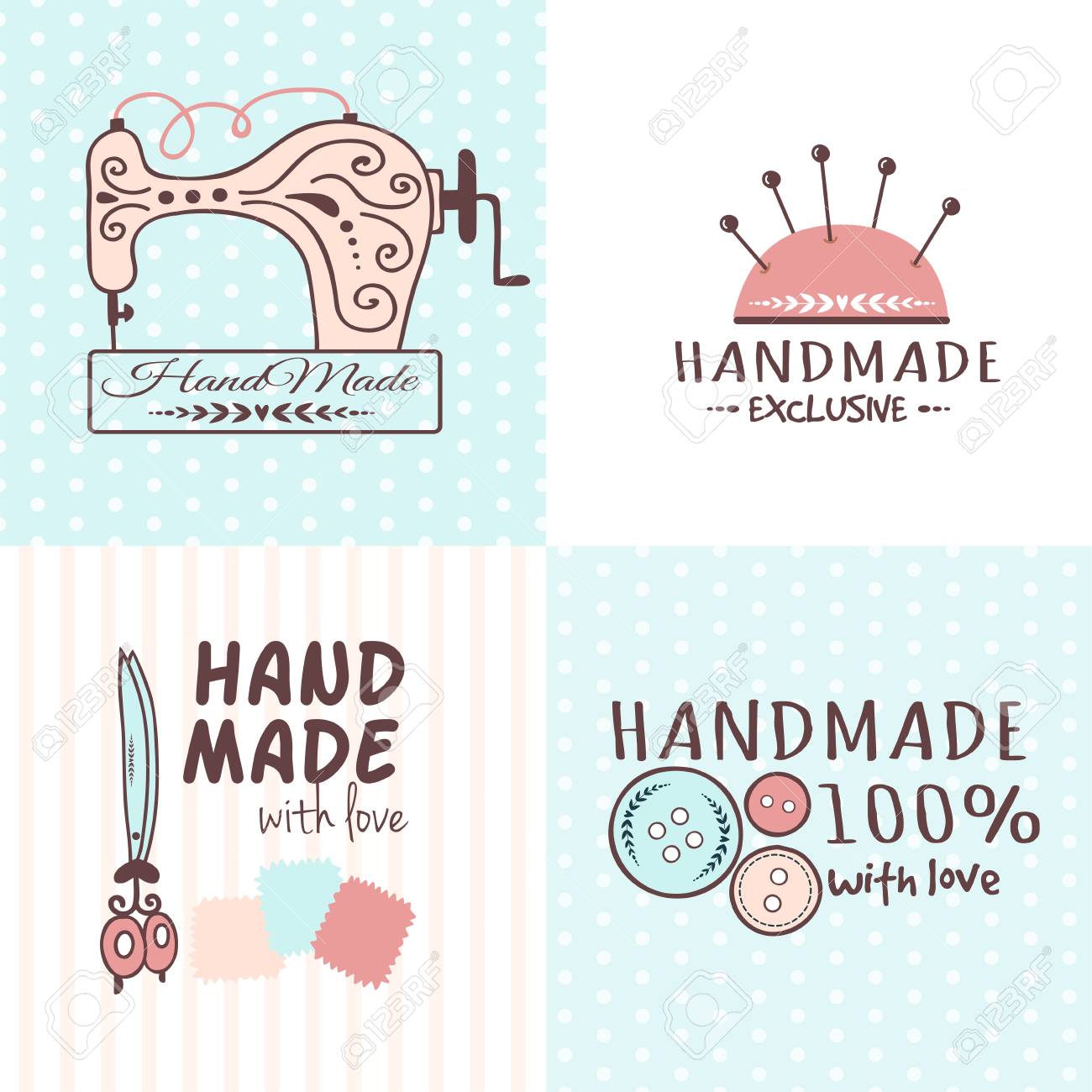handmade needlework craft badges sewing banners fashion tailoring