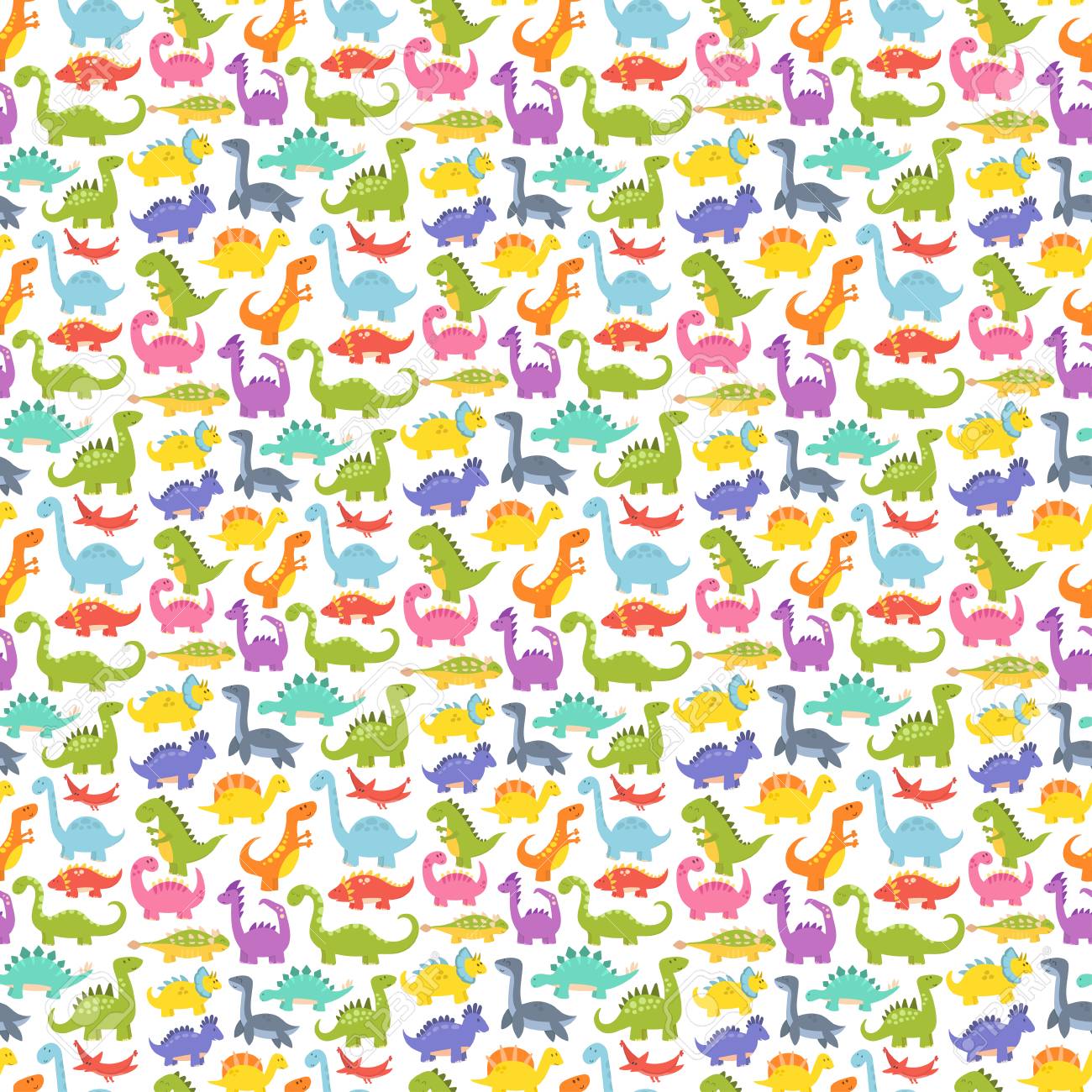 Cartoon dinosaurs vector illustration - 87754532 Cartoon dinosaurs vector illustration - 87754532