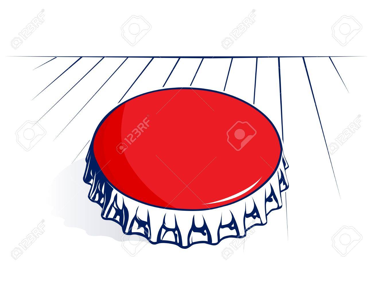 steel red bottle cover in basic style - 10599757 steel red bottle cover in basic style - 10599757