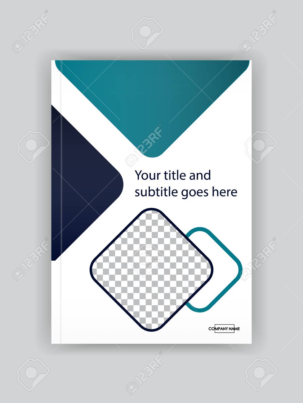 business book cover design template good for portfolio brochure free book cover design template