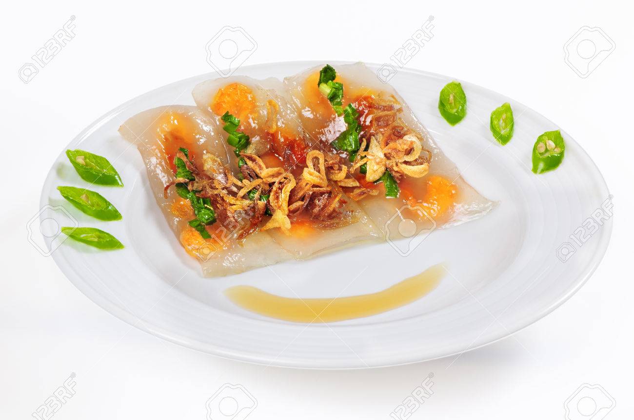 食品ベトナム 名前を知っている ある Banh ボット Loctiny 米粉餃子エビ詰め豚ひき肉し バナナの葉に包んで の写真素材 画像素材 Image 3175