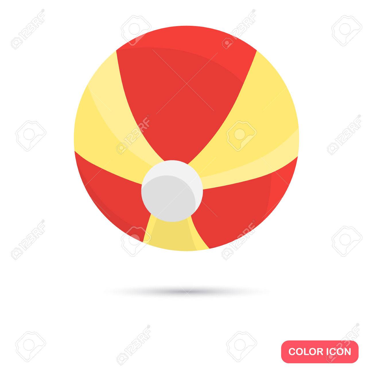 beach ball color