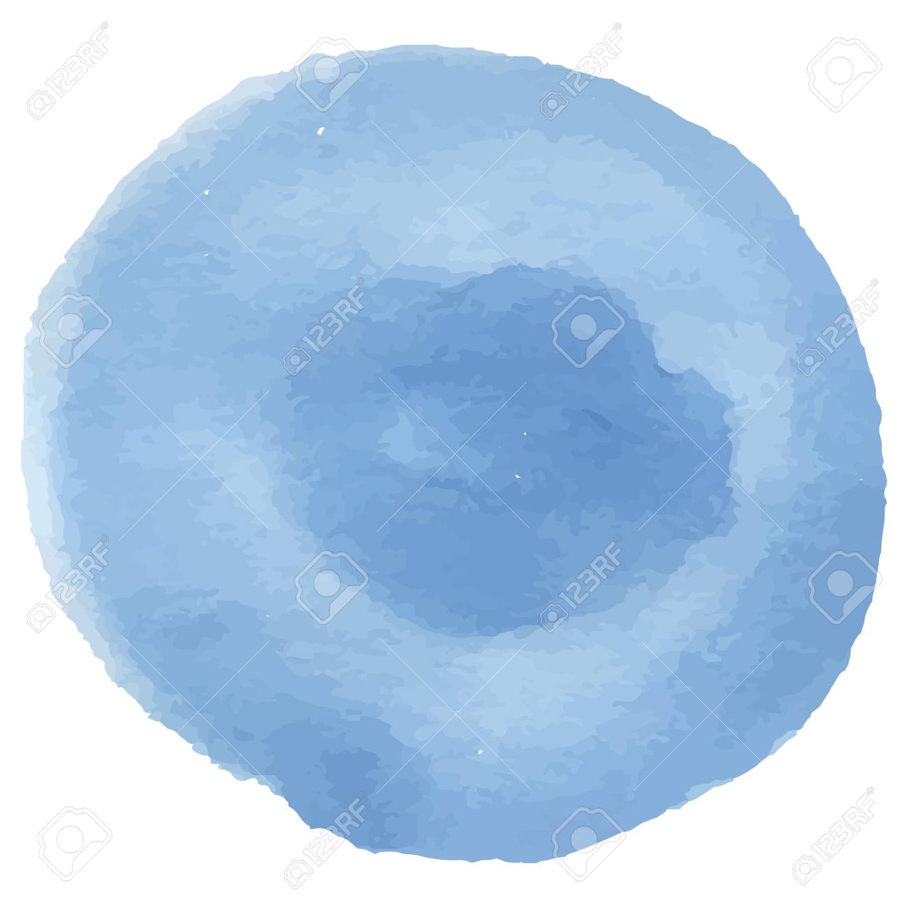 ビンテージ水彩ソフト ブルー のイラスト素材 ベクタ Image